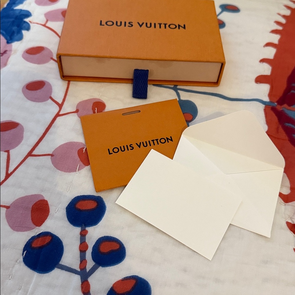 Louis Vuitton Black Monogram Card Holder authentic.  Rarely used. Like new. - Picture 3 of 16